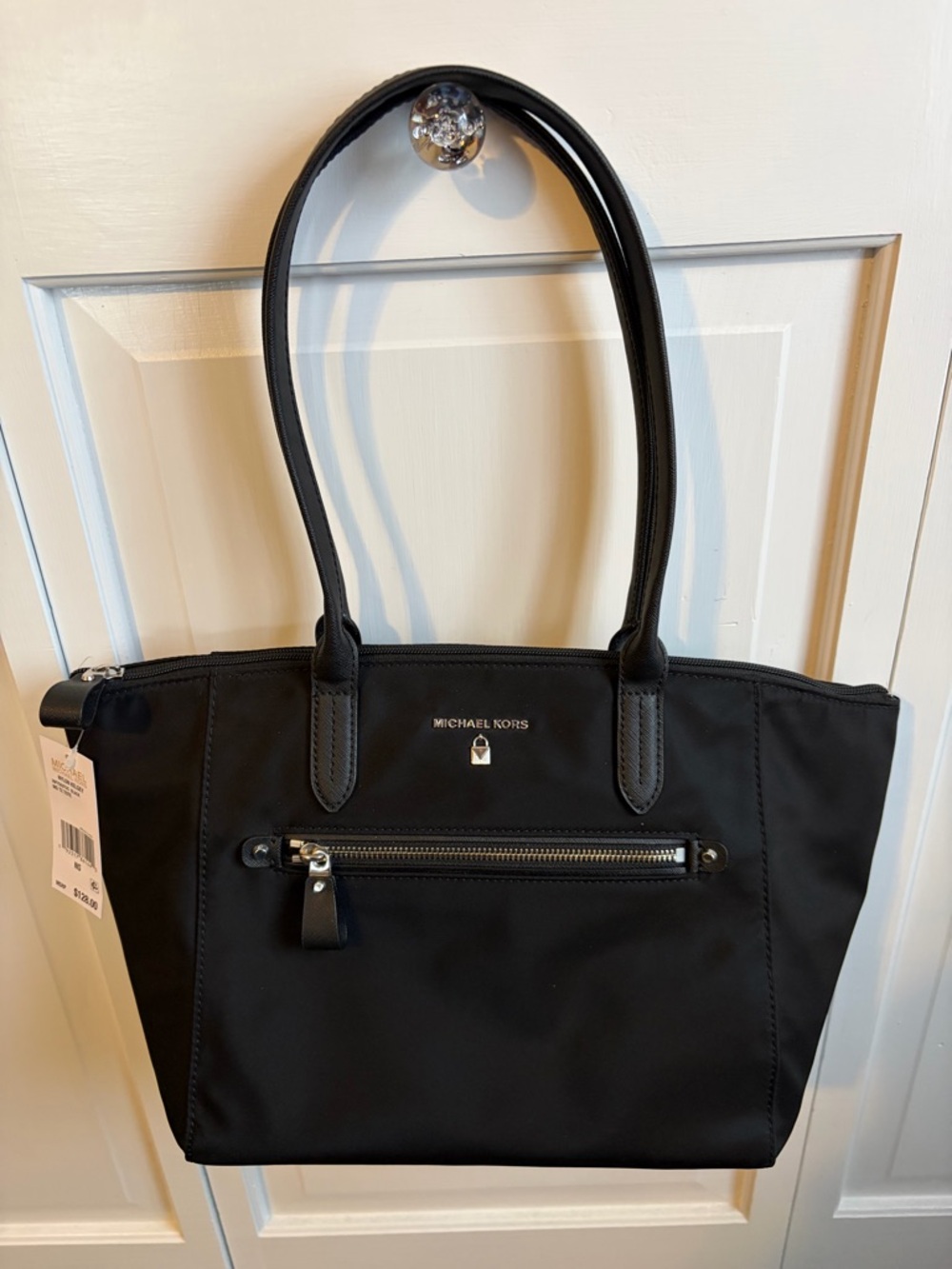 Michael Kors Black Kelsey Nylon Tote